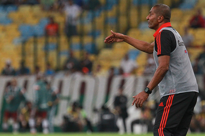 Cristóvão Borges estreia no Flamengo com derrota no Fla-Flu: 3 a 2. Gilvan de Souza / Flamengo