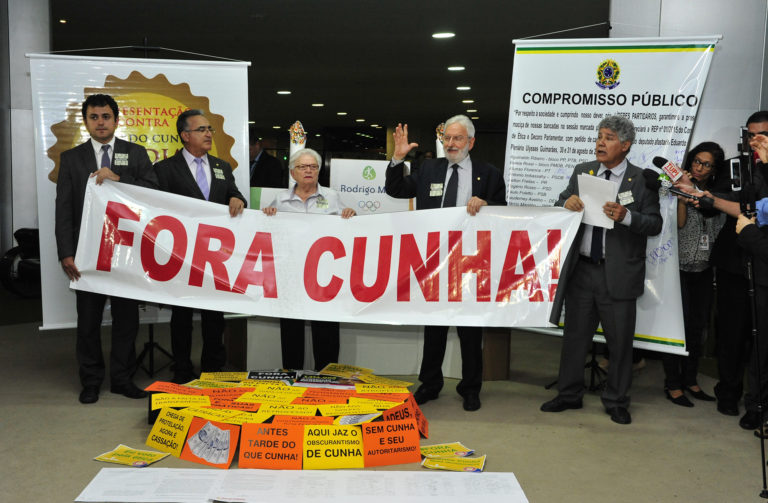 Brasília- DF- Brasil- 12/09/2016- Deputados do PSOL falam sobre a votação do pedido de perda de mandato do deputado afastado Eduardo Cunha (PMDB-RJ). Foto: Luis Macedo/ Câmara dos Deputados