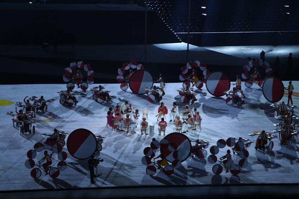 Rio de Janeiro - Cerimônia de abertura dos Jogos Paralímpicos Rio 2016 no Estádio do Maracanã. (Tomaz Silva/Agência Brasil)