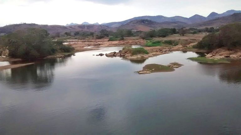 Seca faz Rio Paraíba do Sul atingir menor nível em 92 anos