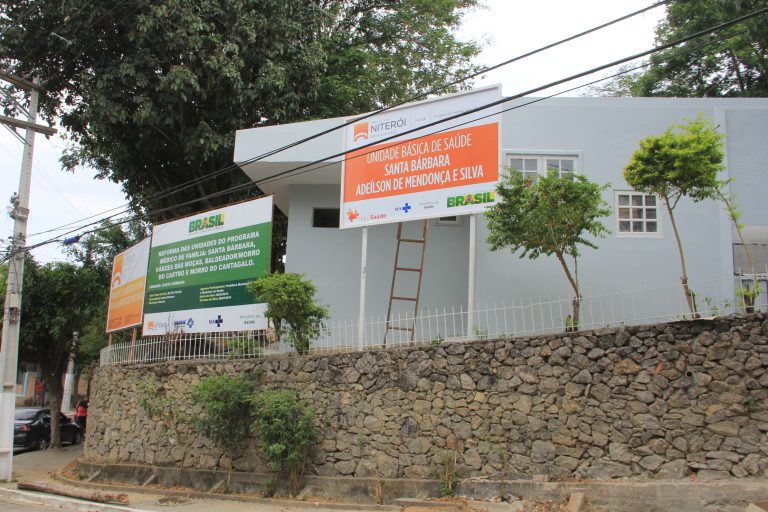 Unidade de saúde de Santa Bárbara de cara nova