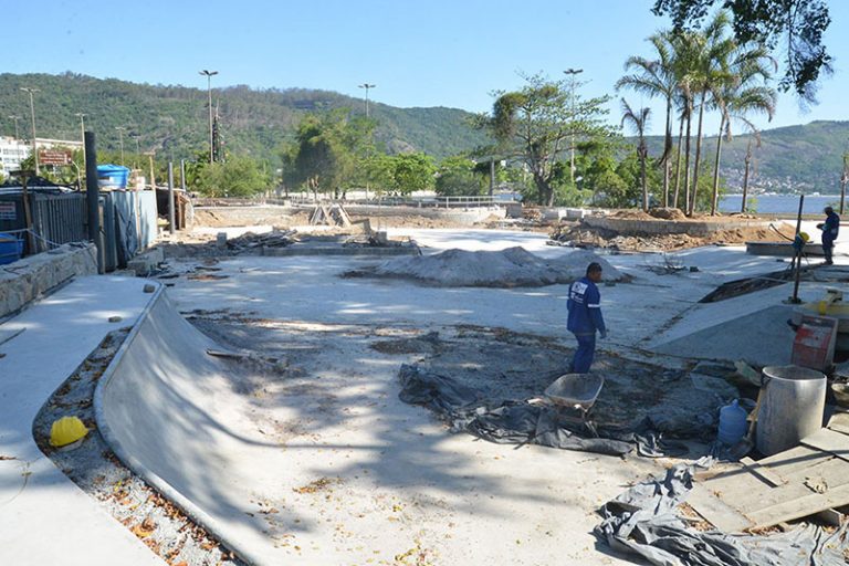 Skatepark: Previsão de inauguração para a segunda quinzena de janeiro