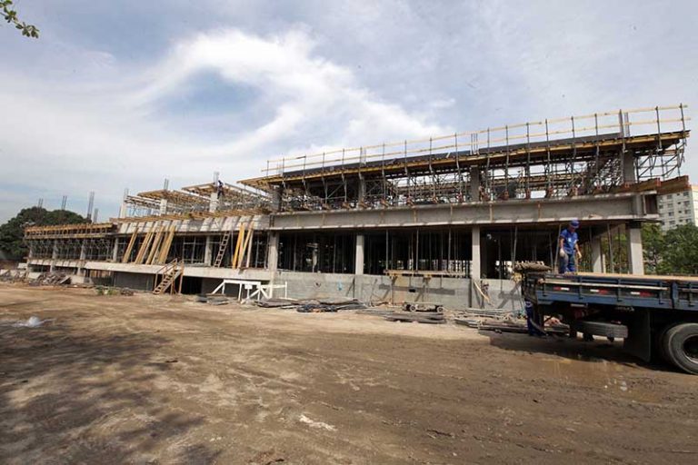Obras do Hospital da Mãe de São Gonçalo.