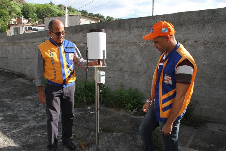 Defesa Civil instala novos pluviômetros em São Gonçalo