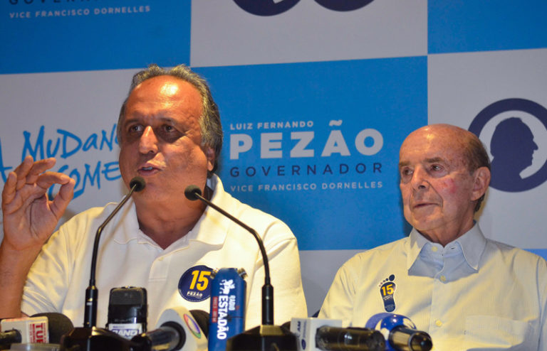 LUIZ FERNANDO PEZÃO (PMDB) É ELEITO GOVERNADOR DO RIO DE JANEI