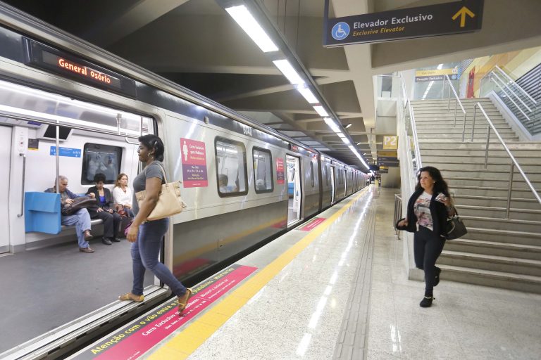 População aprova a Linha 4 do Metrô - Estação Jardim Oceân