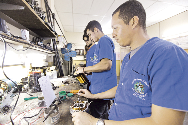 Fotos variadas da FAETEC