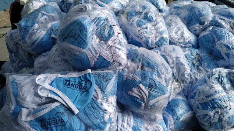 Produtos prontos para serem entregues - divulgação PMT