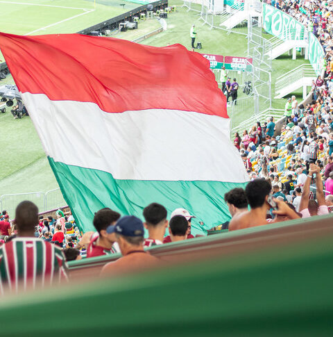 Imagem de divulgação do Fluminense para o jogo contra o Internacional, pelo Brasileirão, no Maracanã