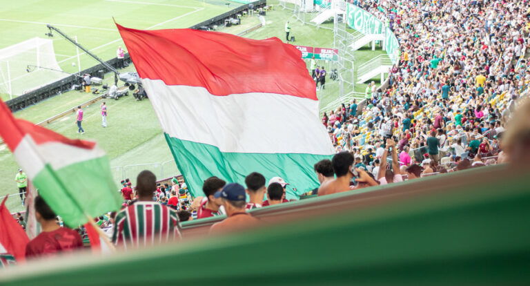 Imagem de divulgação do Fluminense para o jogo contra o Internacional, pelo Brasileirão, no Maracanã