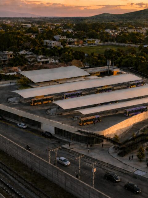 Projeto do novo Terminal Intermodal de Campo Grande, na Zona Oeste do Rio