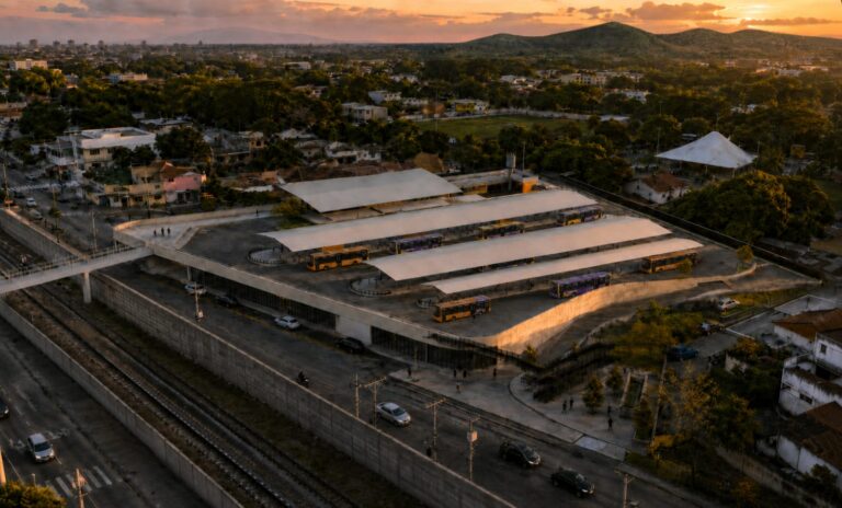 Projeto do novo Terminal Intermodal de Campo Grande, na Zona Oeste do Rio